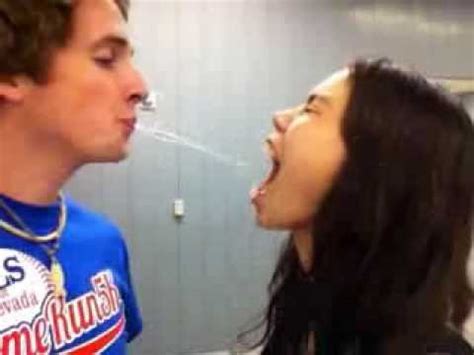 spitting in mouth porn|Spitting In Mouth Porn Videos 